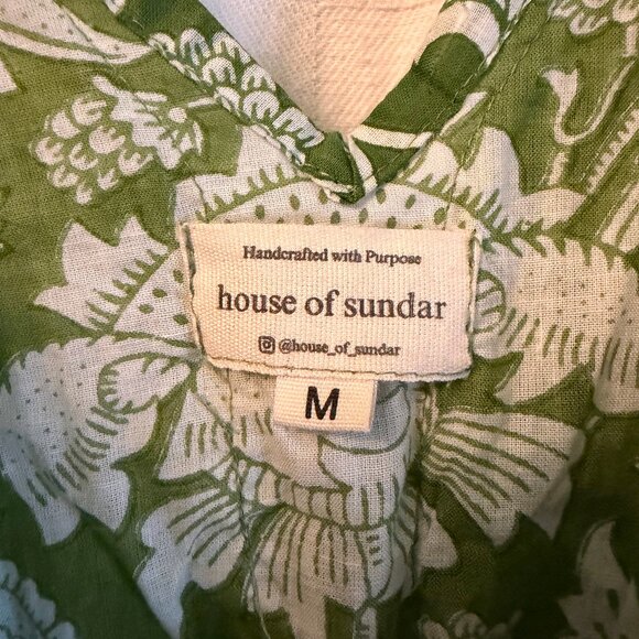 Green Organic Cotton Dress - Picture 4 of 6